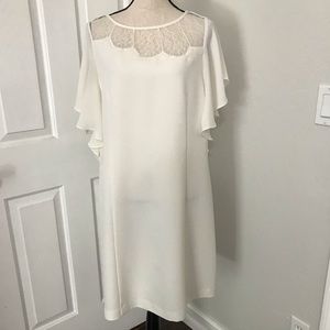 Adrianna Papell White Dress